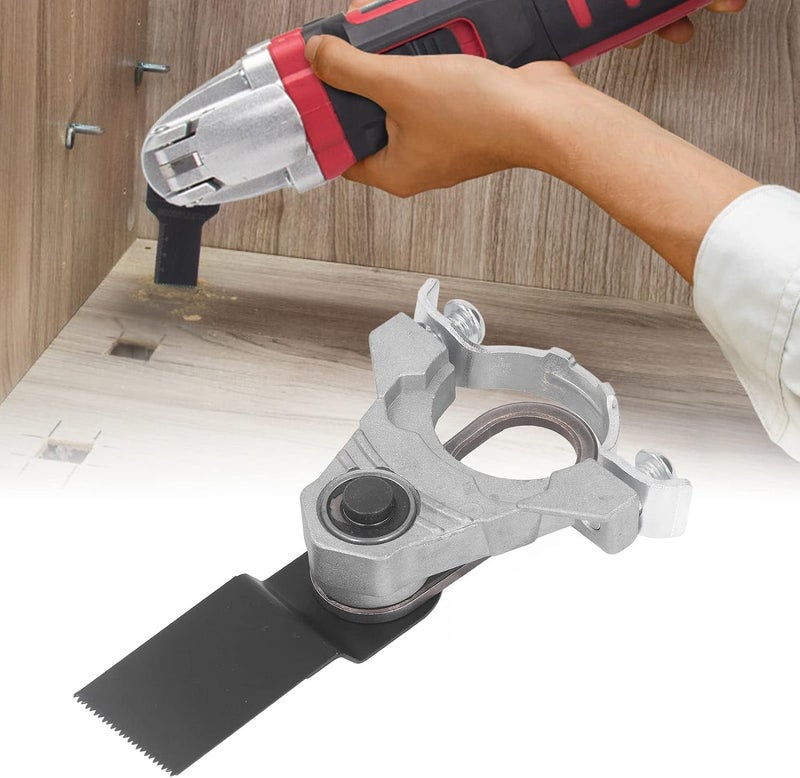 Yctze Multifunctional Oscillating Tool Kit, Tungsten Steel Angle Grinder Converter for Cutting Grinding Polishing, Universal Fit for Various Angle Grinders, Lightweight, - Image 3